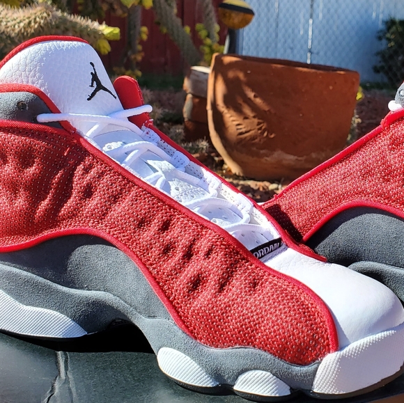 NIKE AIR JORDAN 13 RETRO GS 'RED FLINT' SIZE: 5Y(6.5 WMNS) & 4Y(5.5 WMNS) AVAIL - Picture 9 of 16